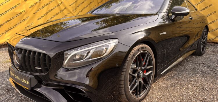MERCEDES-BENZ S 63 AMG – AN FAB.- 2020 – 4.0 V8 – 612 CP – 69.441 KM – 129.950 EURO TVA INCLUSA DEDUCTIBILA