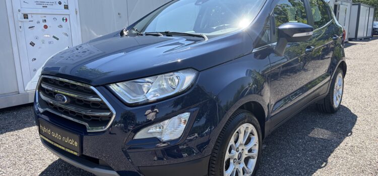 FORD ECOSPORT – AN FAB.- 2021 – 1.0 ECOBOOST – 125 CP -104.506 KM – 8.850 EURO TVA INCLUSA DEDUCTIBILA