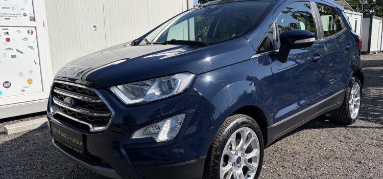 FORD ECOSPORT – AN FAB.- 2021 – 1.0 BENZINA – 125 CP – 98.978 KM – 8.950 EURO TVA INCLUSA DEDUCTIBILA